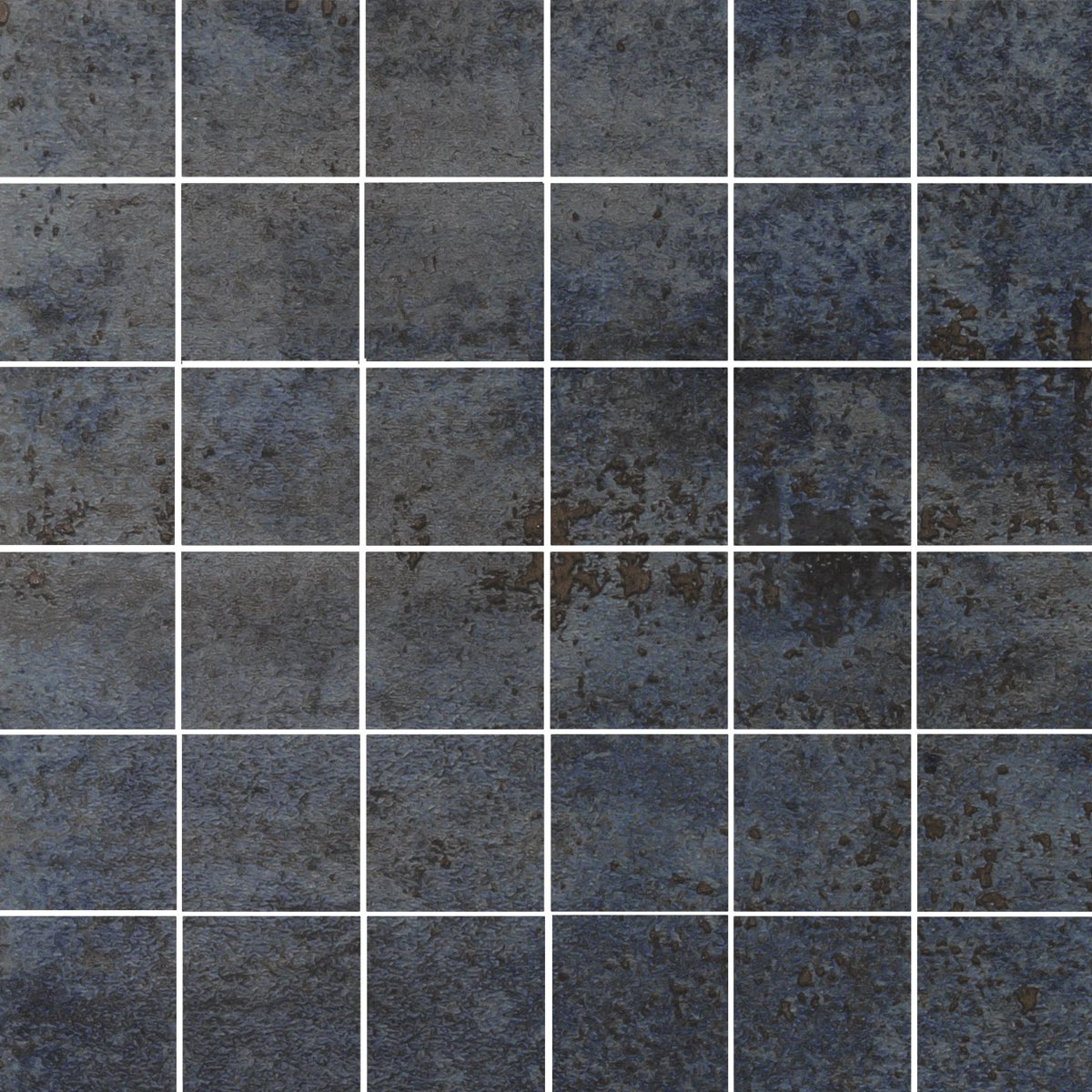 CERAM METAL ROYAL BLUE 30x30x1.05 CM MOSAIK 5x5